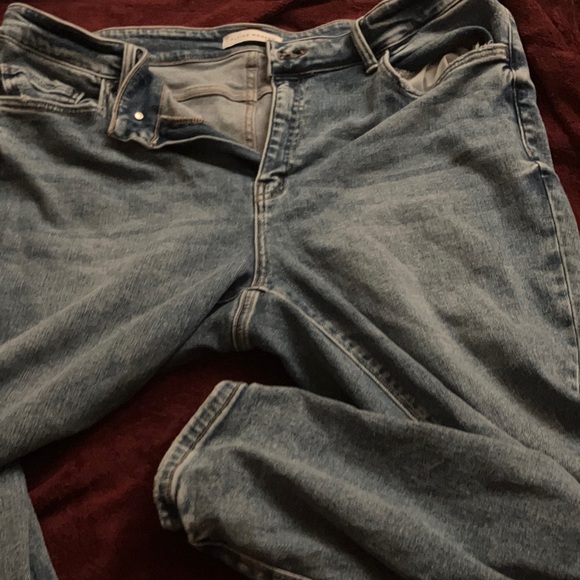 Flying Monkey Women's Skinny Jeans in Blue Denim - Picture 1 of 3